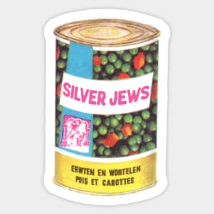 Silver Jews  ---- Original Fan Artwork Design Sticker